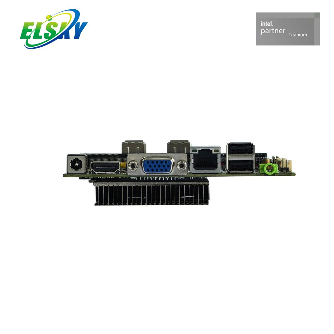 NANO-ITX Board 8th Gen Optional Dual LAN 4K HDMI VGA M.2 Mini-PCIe for Edge Computing