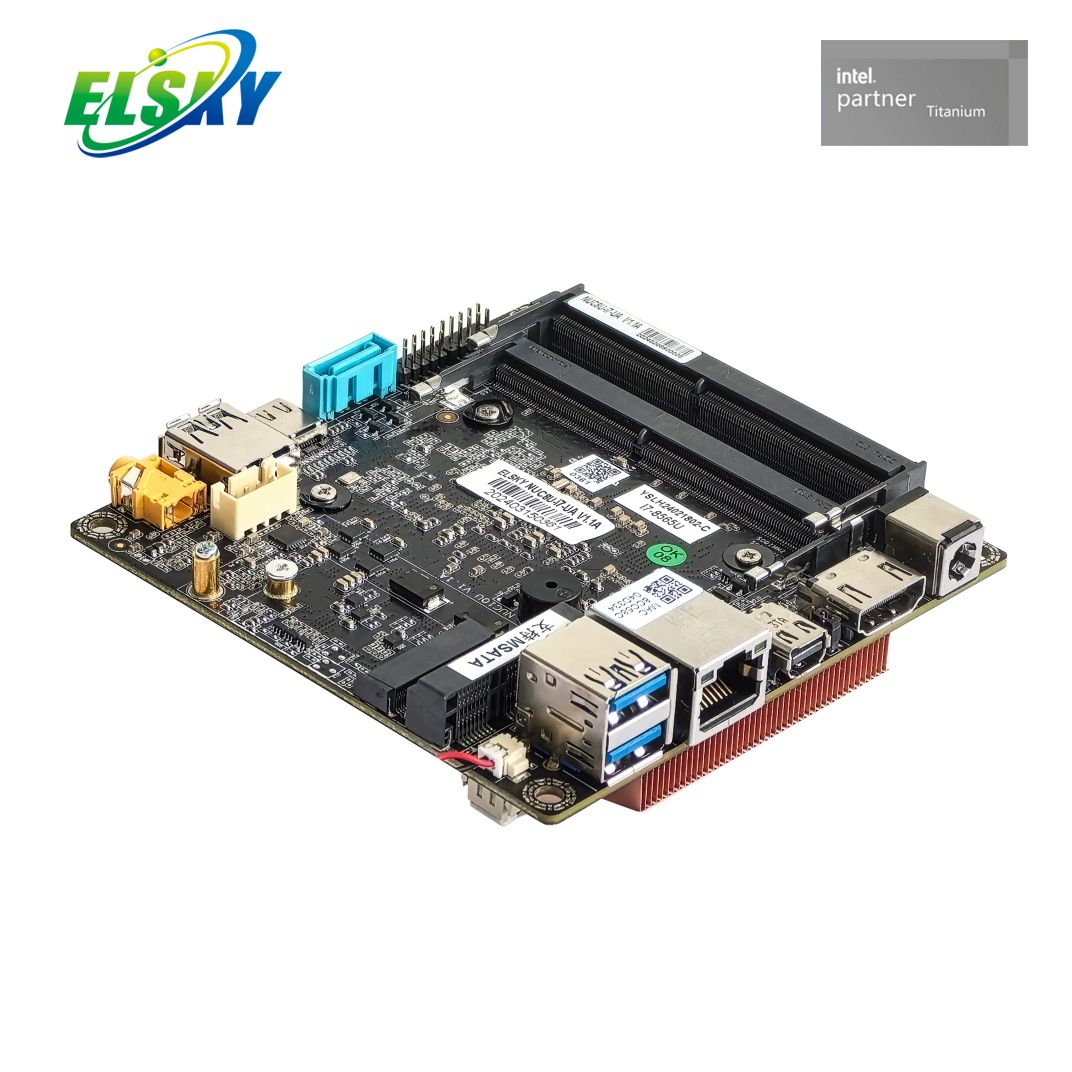  Industrial NUC Board 8th Gen Dual DDR4 Max 64GB HDMI Mini-DP MSATA Type-C