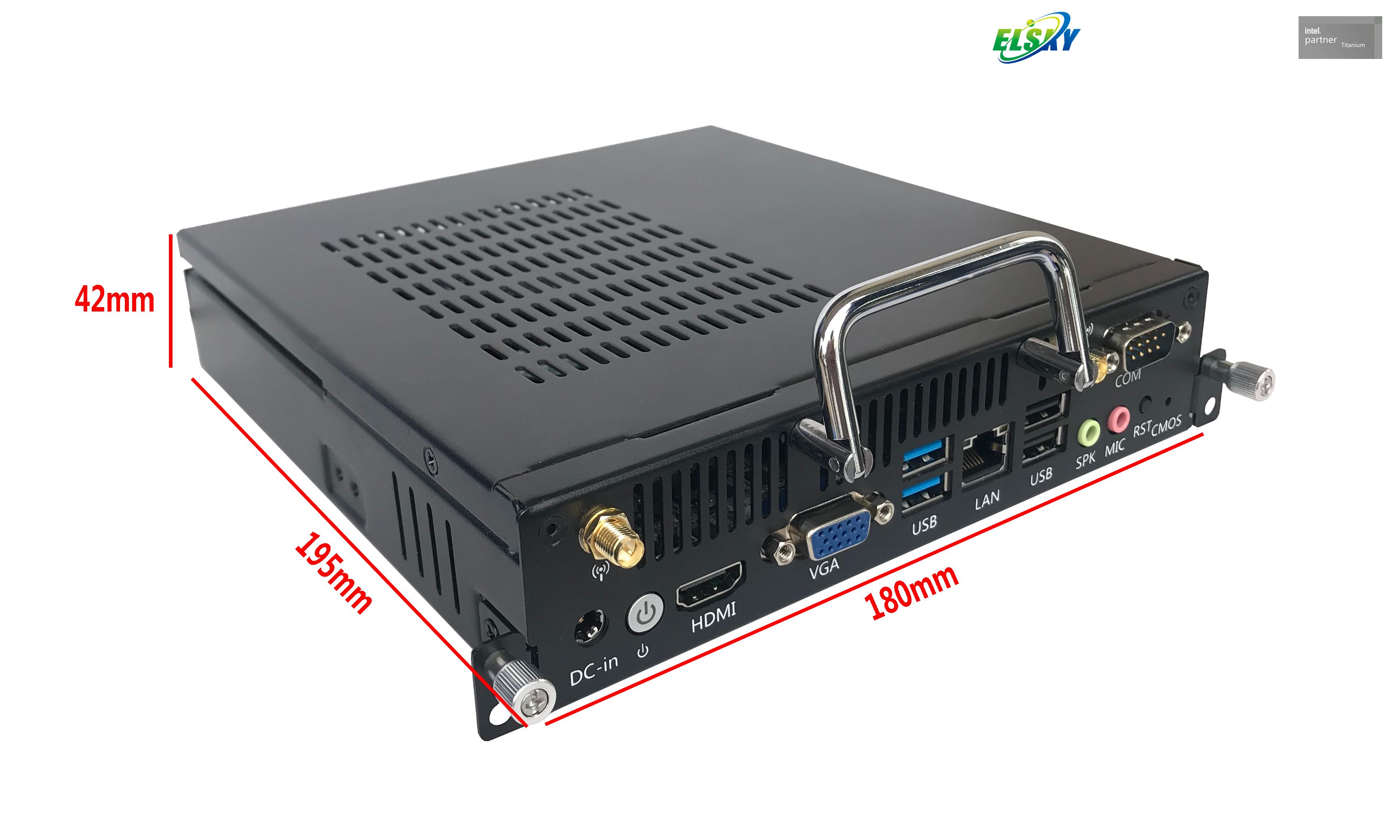 80-Pin OPS PC with Intel 5th Generation CPU I3- I3-5010U I5-5200U I7-5500U for School Education Conference