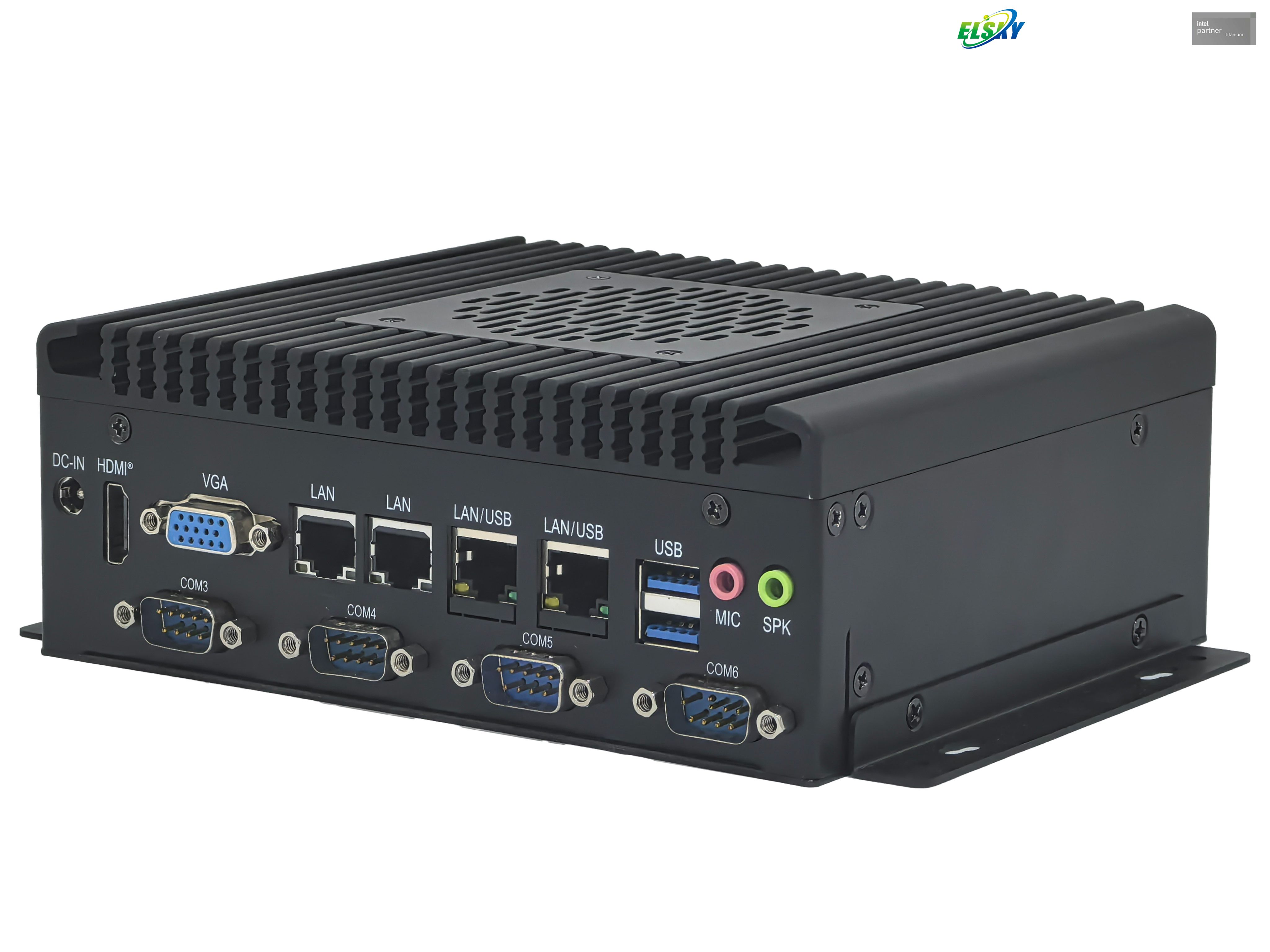 Industrial PC SPC413F 4inch with fan 4th-13th for optional Small structure good performance