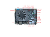 3.5inch Motherboard with 12th 13th gen U/P/H i3、i5、i7、i9 4K HD-MI 2K VGA LVDS for Industrial Control KIOSK Multiple Screen