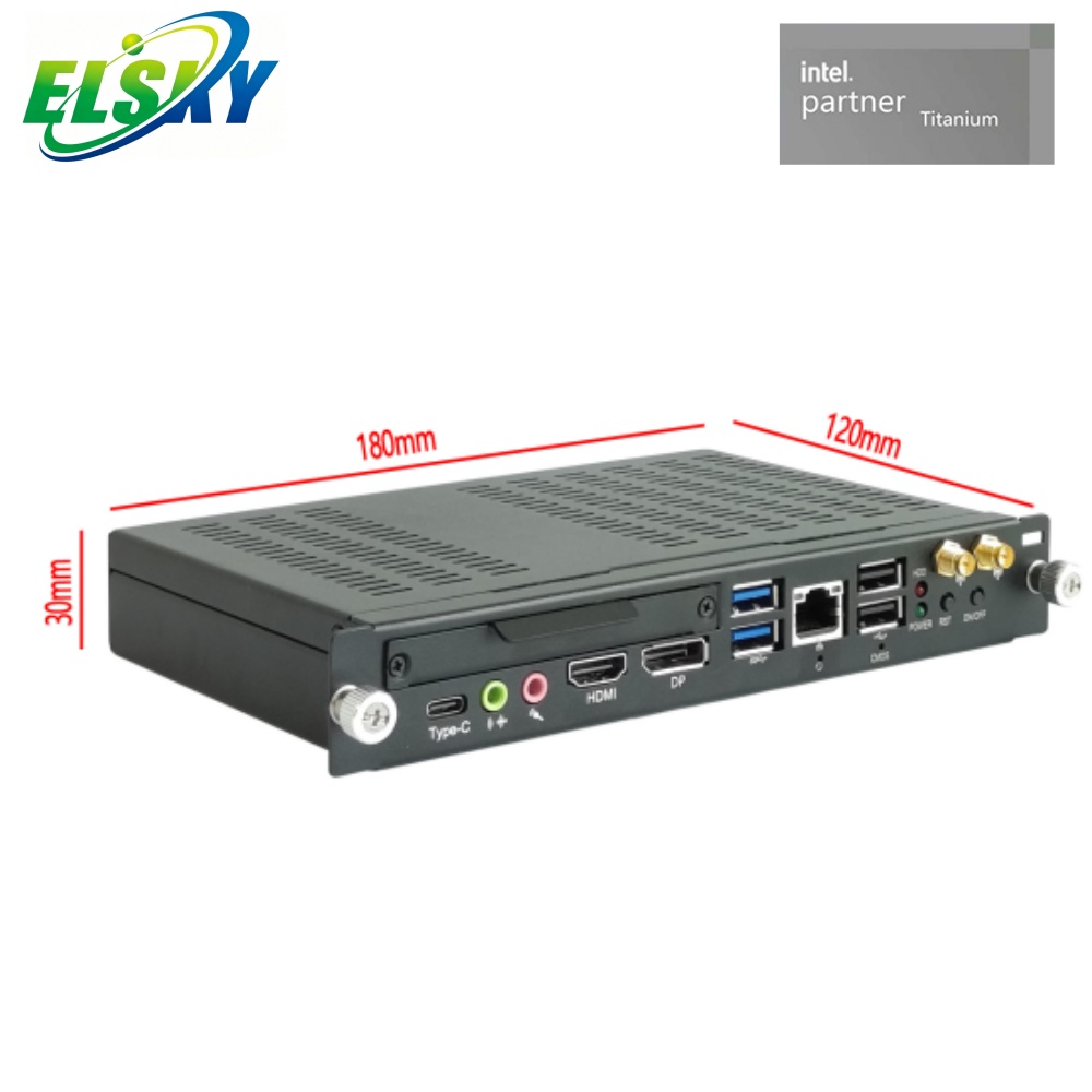 Intel 13th Generation OPS Mini PC Featuring Quad Display And Flexible M.2 Storage DDR4 Memory