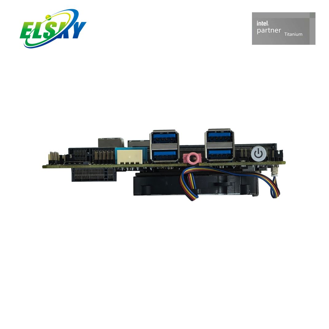 NANO-ITX Board 8th Gen Optional Dual LAN 4K HDMI VGA M.2 Mini-PCIe for Edge Computing