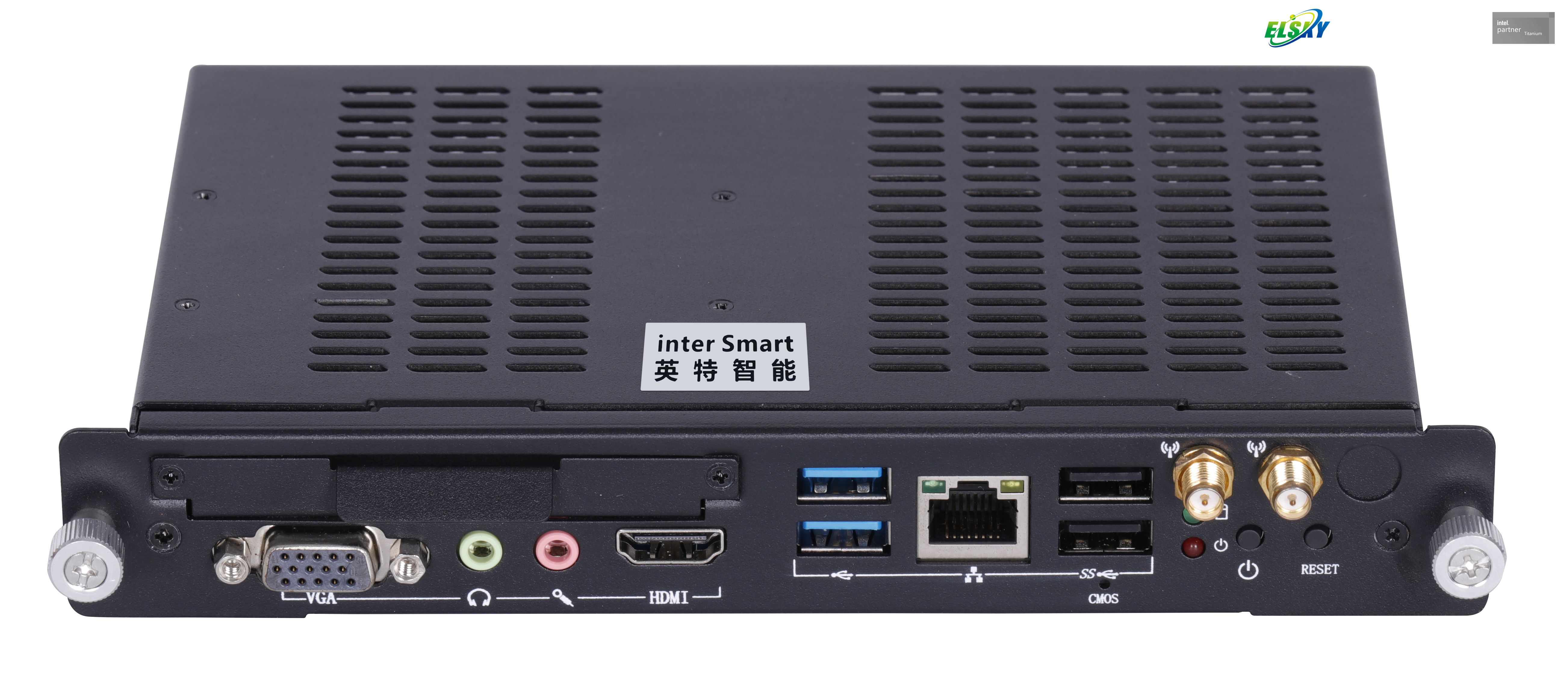 80-Pin OPS PC with Intel 6th/7th Generation CPU I3-6100U/7100U I5-6200U/7200U I7-6500U/7500U for Windows 10 Windows 8 Windows 7 Linux
