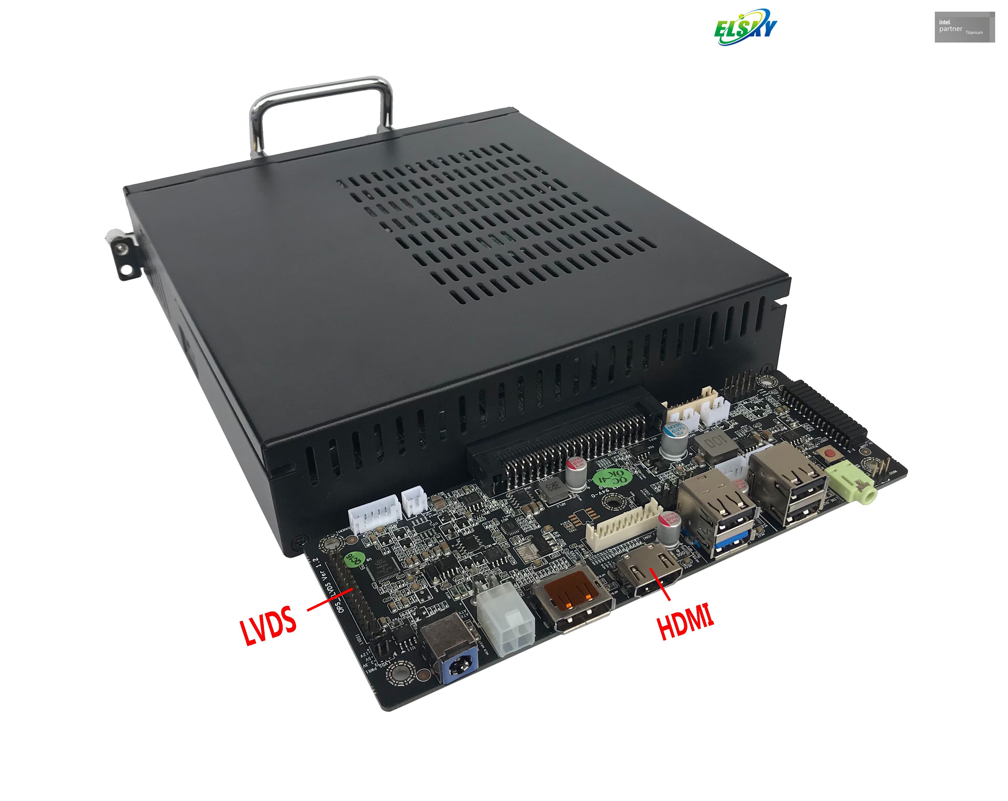 80-Pin OPS PC with Intel 5th Generation CPU I3- I3-5010U I5-5200U I7-5500U for School Education Conference