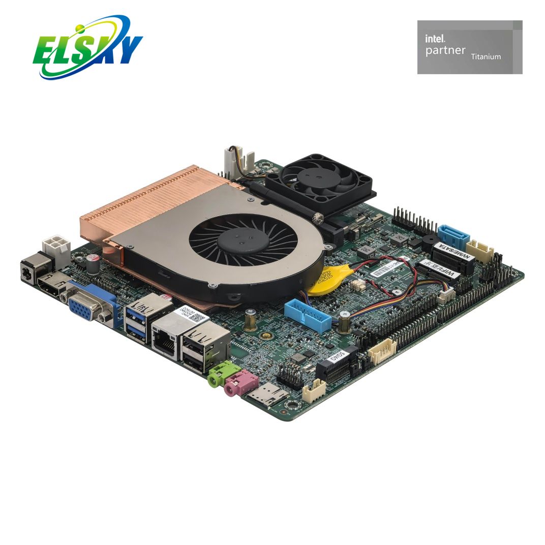 Mini-ITX Motherboard 14th Gen Ultra U/H Series Meteor Lake DDR5 4K HDMI M.2 for Industrial