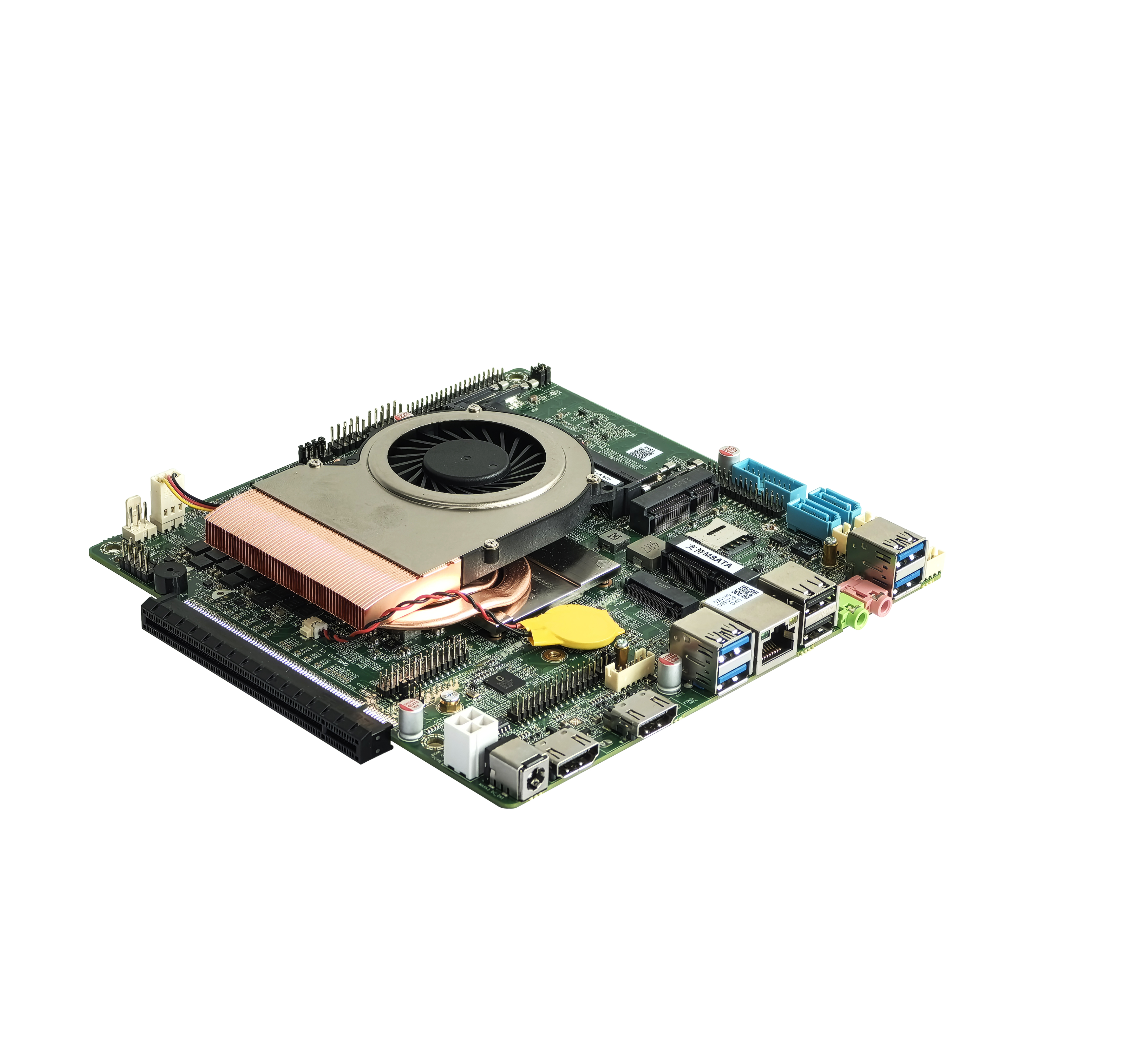  Intel 6세대 7세대 2*HD-MI 4K LVDS 2K Dispaly VGA 옵션 6COM 2LAN 6USB 등을 갖춘 Mini itx 마더보드