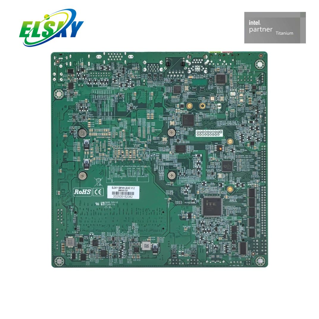 Mini-ITX Motherboard 14th Gen Ultra U/H Series Meteor Lake DDR5 4K HDMI M.2 for Industrial