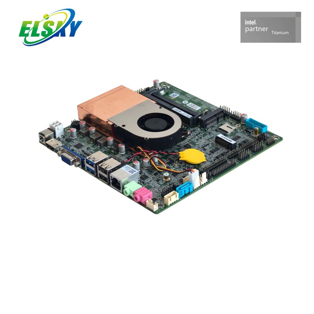  Mini-ITX Motherboard 11th Gen Tiger Lake 4K HDMI Dual LAN M.2 Type-C for Industrial
