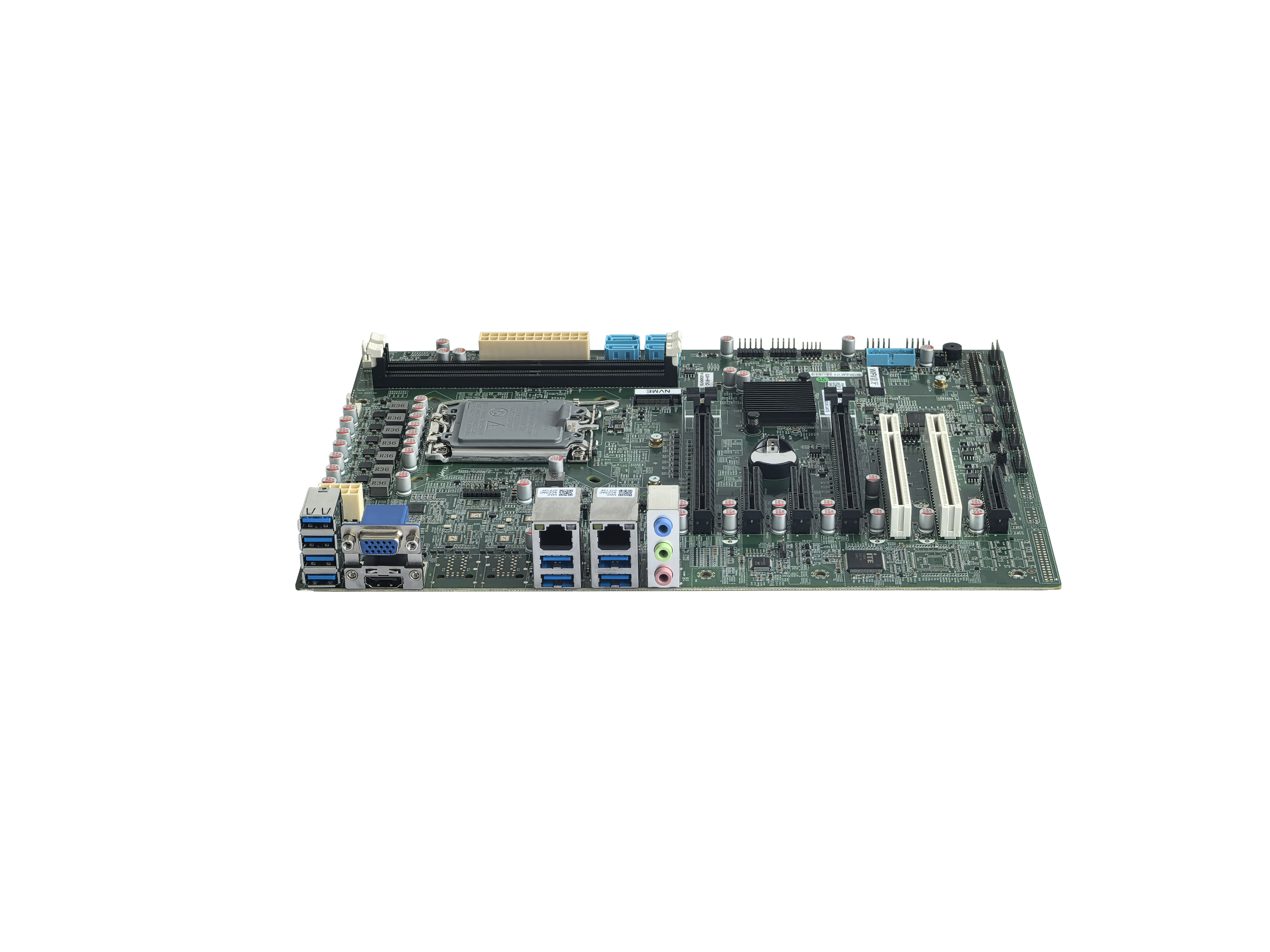 Industrial motherboard Support In-tel Core 12/13/14th Gen Desktop LGA1700 Core i3、i5、i7、i9 independent CPU 2*PCI 1*PCIE X16 4K 8K