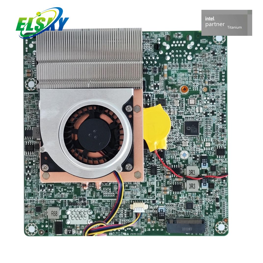 6th Gen 4K HDMI M.2 SATA 12-19V DC Wide Voltage Power Supply Industrial Board