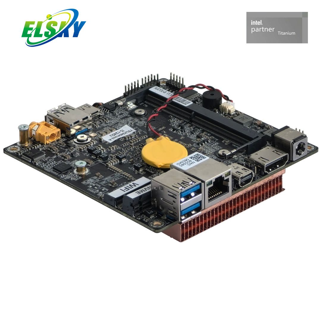 100x100mm Mini Mainboard 13th Gen DDR4 4K HDMI Type-C M.2 for Industrial
