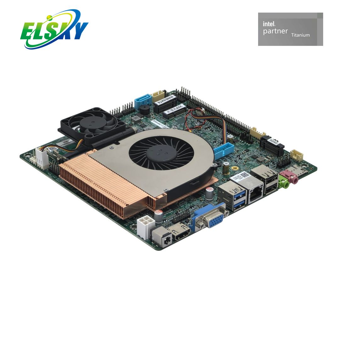 Mini-ITX Motherboard 14th Gen Ultra U/H Series Meteor Lake DDR5 4K HDMI M.2 for Industrial