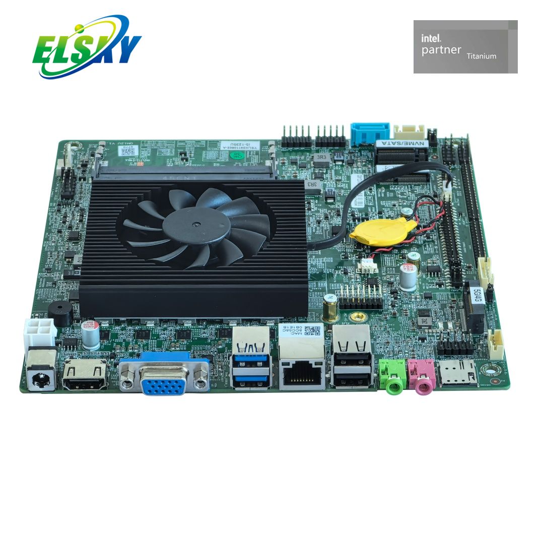 Industrial Motherboard 12th Gen Alder Lake 4K HDMI DDR4 64GB M.2 for Sale