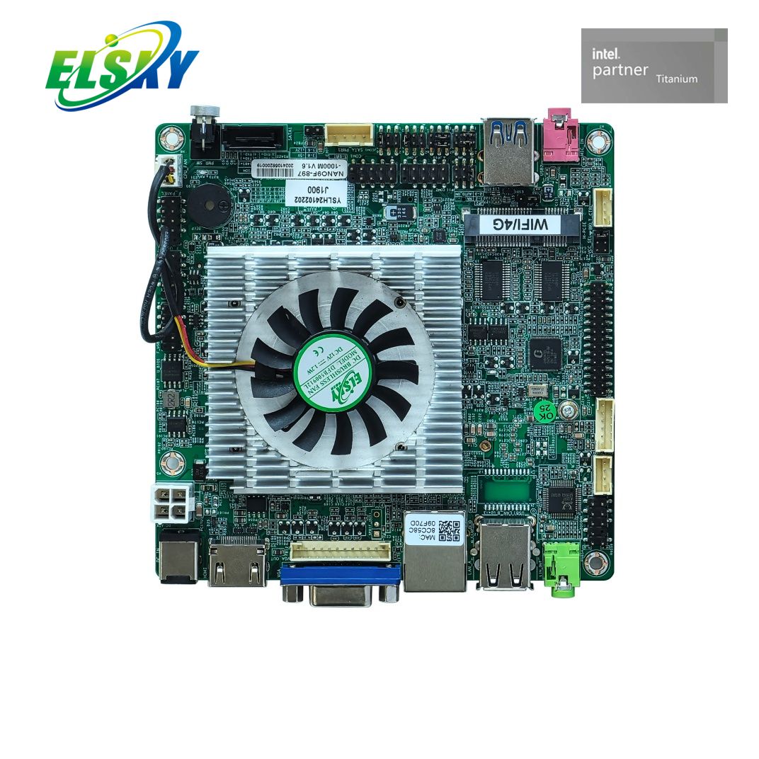 Industrial Board Intel Bay Trail J1900 Quad Core DDR3 8GB MSATA Mini-PCIe WiFi 4G Embedded