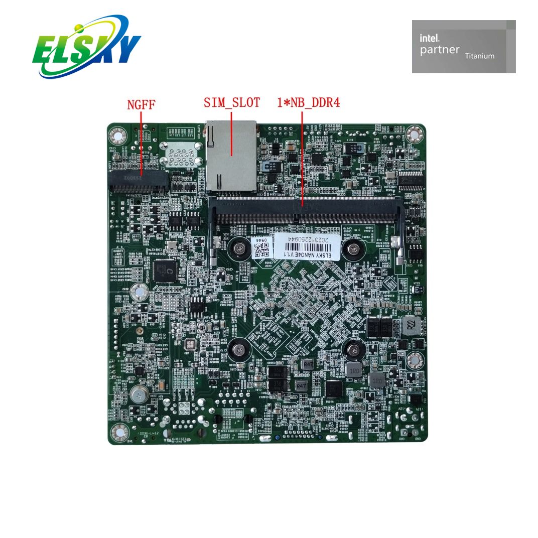  J4125 Industrial Board 30W 4K HDMI VGA LVDS M.2 WiFi 4G for Sale