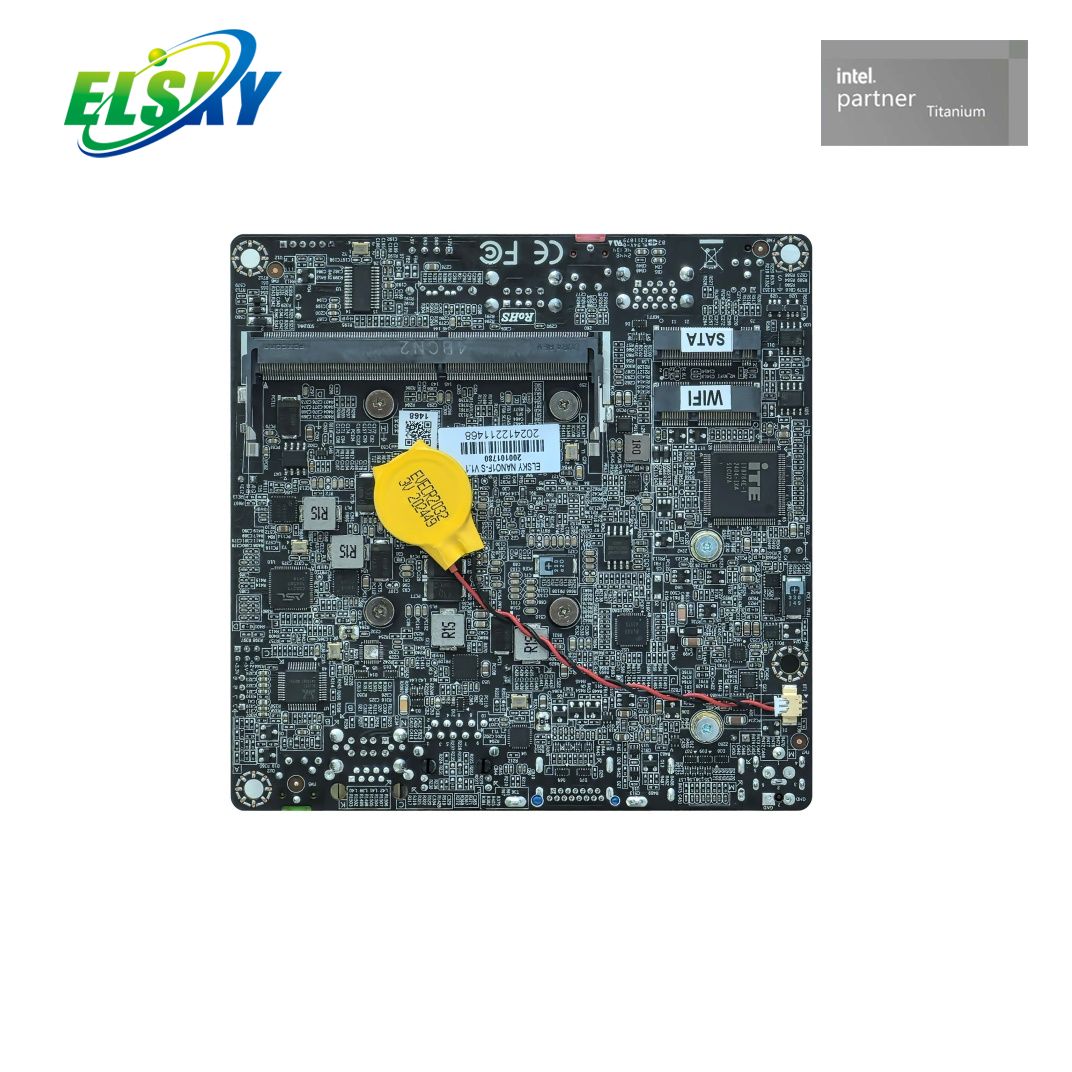 Intel Alder Lake-N Series Industrial Mainboard 4K HDMI VGA LVDS Triple Display M.2 12-24V