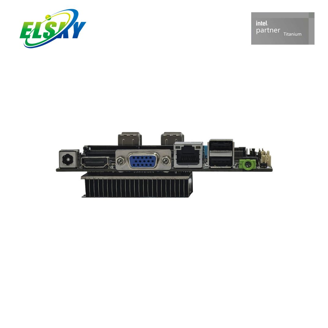 Wide Voltage Industrial Board 12-24V 12th Gen 4K HDMI M.2 SSD Optional Dual LAN 