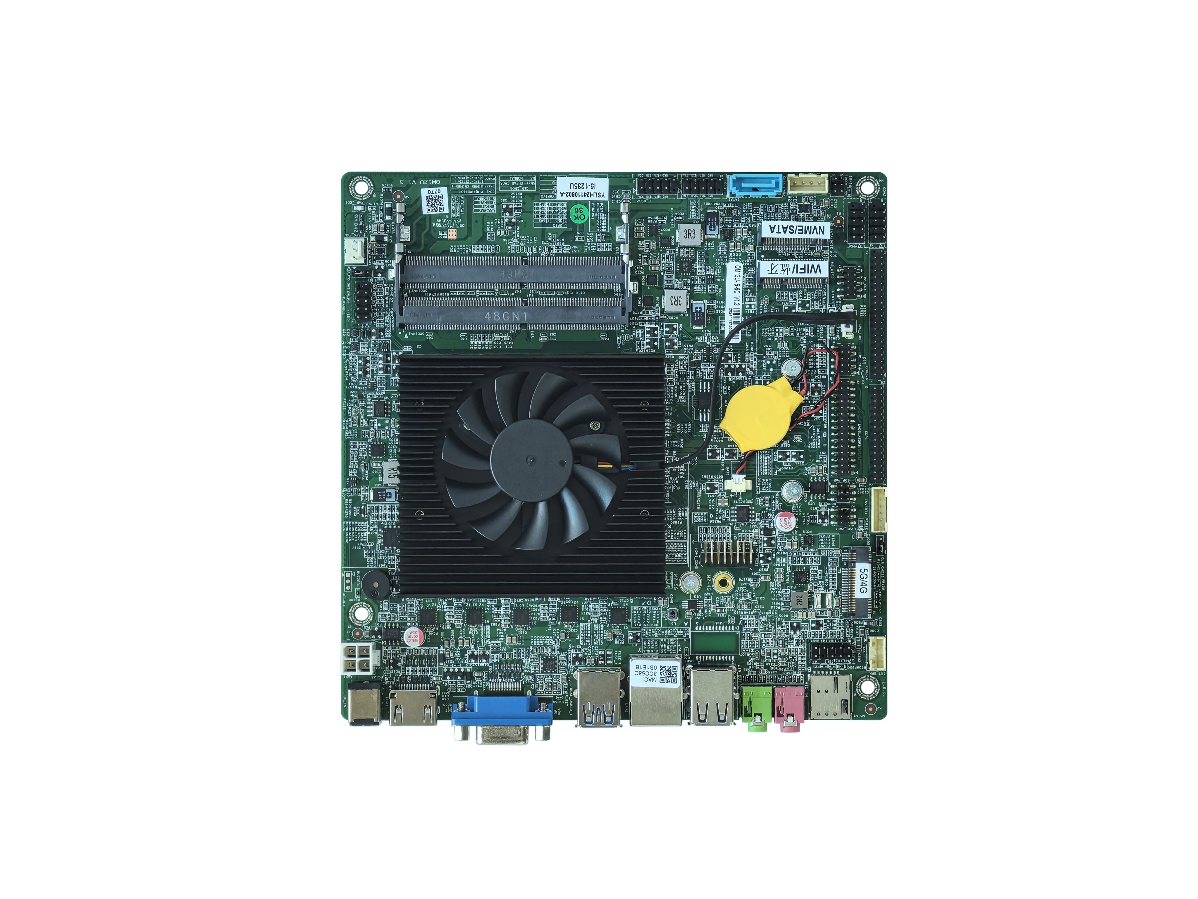 main board ddr4 Mini Itx With In-tel 12th Gen U P H series 13 15 17 2*DDR4 RAM M.2 SSD HD-MI DP 4K Hlgh and Stable Quality